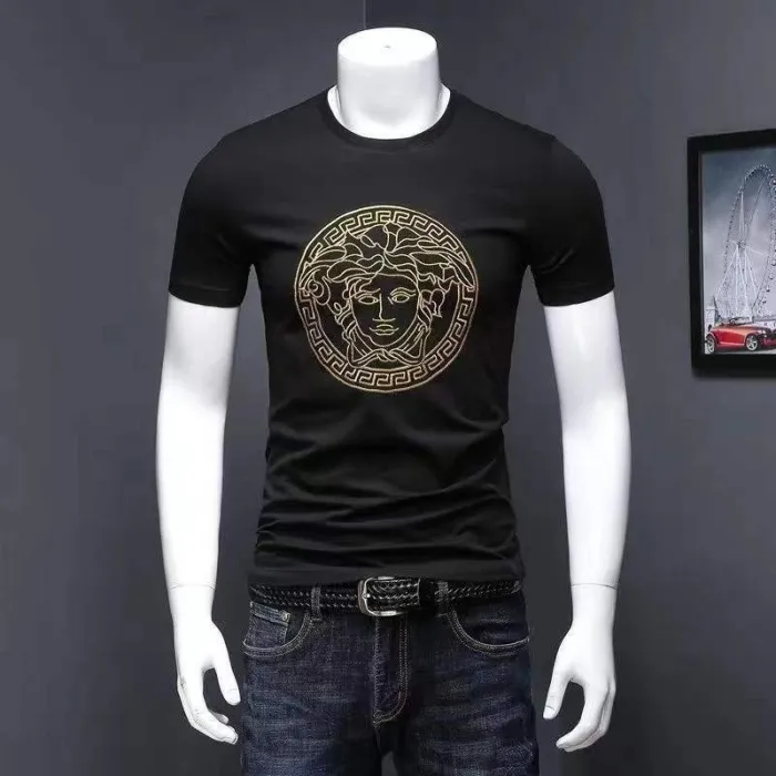 Fashion cotton T shirt for men and women, CL25-984-985