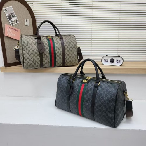Canvas PU leather bag ,budget ,size 45x28x19cm,no box,  B40-2-3