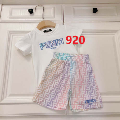T-shirt + Shorts suit Kids set clothes, no box, CL25-920
