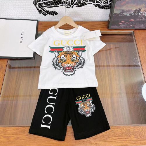 T-shirt + shorts  suit Kids set clothes, no box, CL25-929-930
