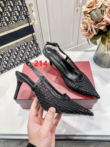 Women heel shoes, heel 9cm, size 34-42, SS60-214-215
