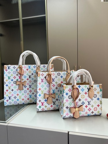 Split leather bag ,3A ,size 25x20cm/34x27cm/41x32cm,no box,  B75-204