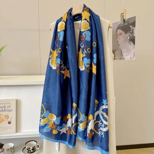 Cotton silk scarf, size 90x180cm, SF20-3-5