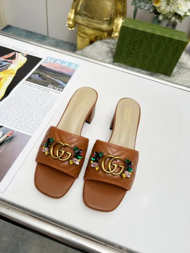 Women heel slipper shoes, heel 2.5cm/6.5cm, size 35-44, SS50-178