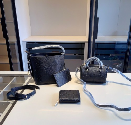 Split leather bag a set,3A ,no box,  B75-219