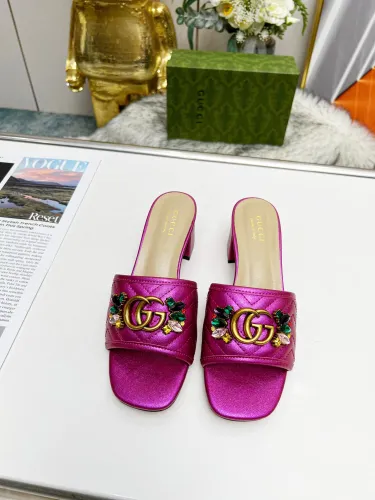 Women heel slipper shoes, heel 2.5cm/6.5cm, size 35-44, SS50-180