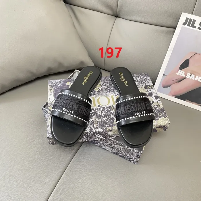 Women flat slipper shoes,  size 35-42, SS50-197