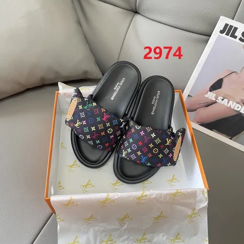 Women men flat slipper shoes, size 35-44, SS60-2974