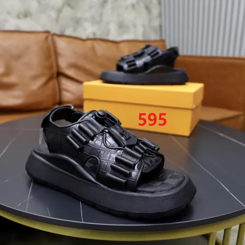 Women men leather flat sandals shoes,size 35-45, SS110-595