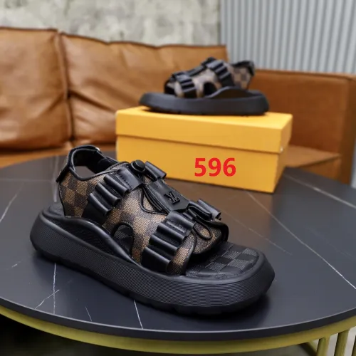 Women men leather flat sandals shoes,size 35-45, SS110-596