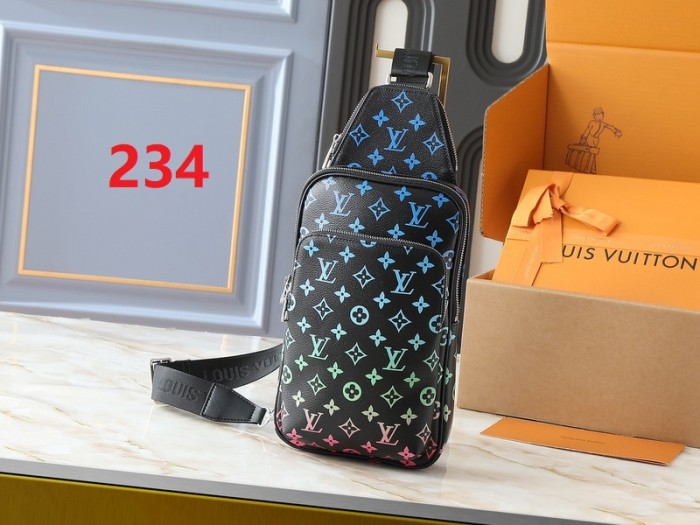 Split leather bag ,4A , size 16*33*5.7cm, no box,  B75-234