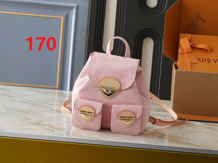 Split leather bag ,4A , size 24*26*7 cm, no box,  B88-170