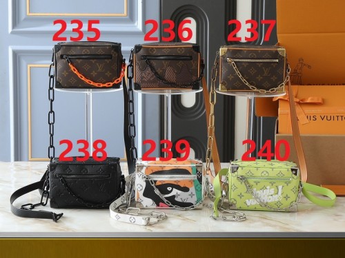Split leather bag ,4A , size 18.5*13*8cm, no box,  B75-235-240