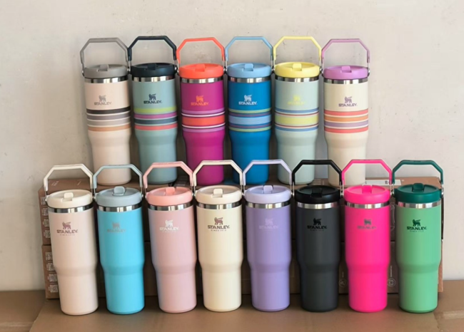 30OZ Vacuum cup, 887mL,  with box, CUP21-21-25