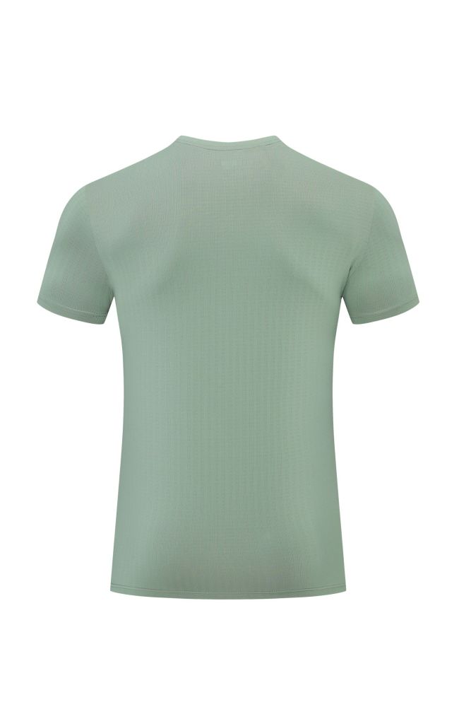 Men's Quick-dry Sports Fitness T-shirt Light army green #201
