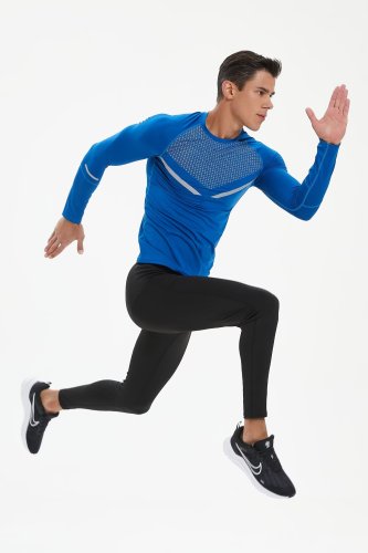 Men's Quick-dry Sports Fitness Top and Pants Set