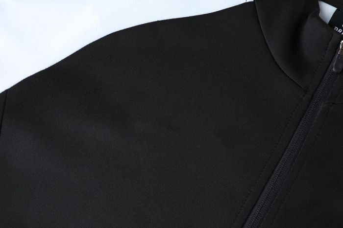 Adult Track Jacket and Pants Set Black/Blue #NJ02