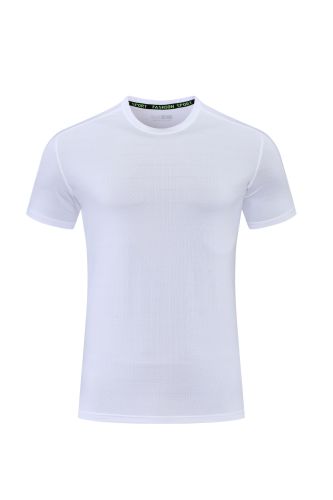 Men's Quick-dry Sports Fitness T-shirt White #203