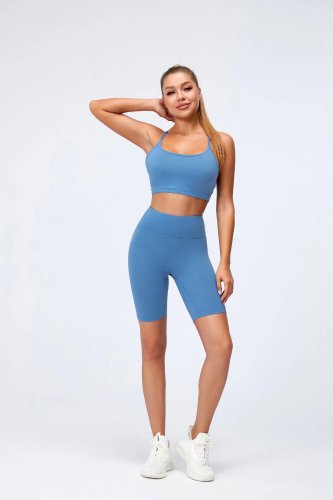 Womens Yoga Fitness Running Top and Pants Set 21108+L3005