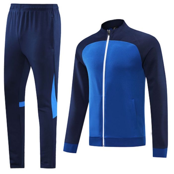 Adult Track Jacket and Pants Set Blue #NJ01