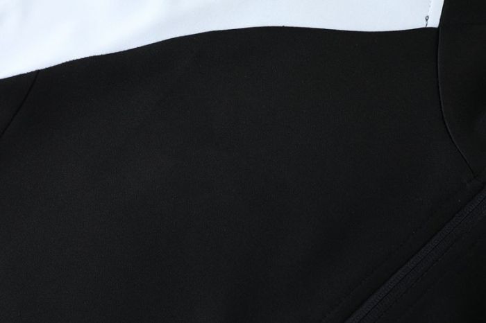 Adult Track Jacket and Pants Set Black/Blue #NJ02
