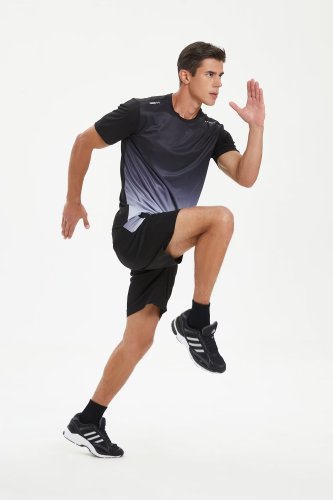 Men's Quick-dry Sports Fitness Shirt and Shorts Kit