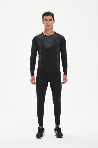 Men's Quick-dry Sports Fitness Top and Pants Set