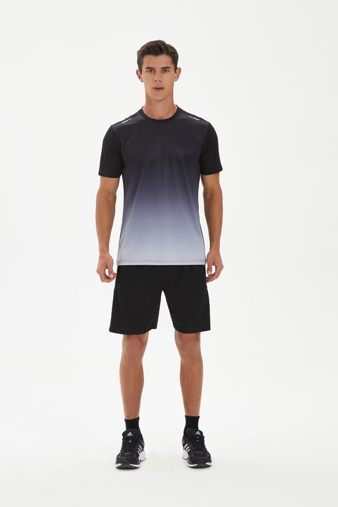Men's Quick-dry Sports Fitness Shirt and Shorts Kit