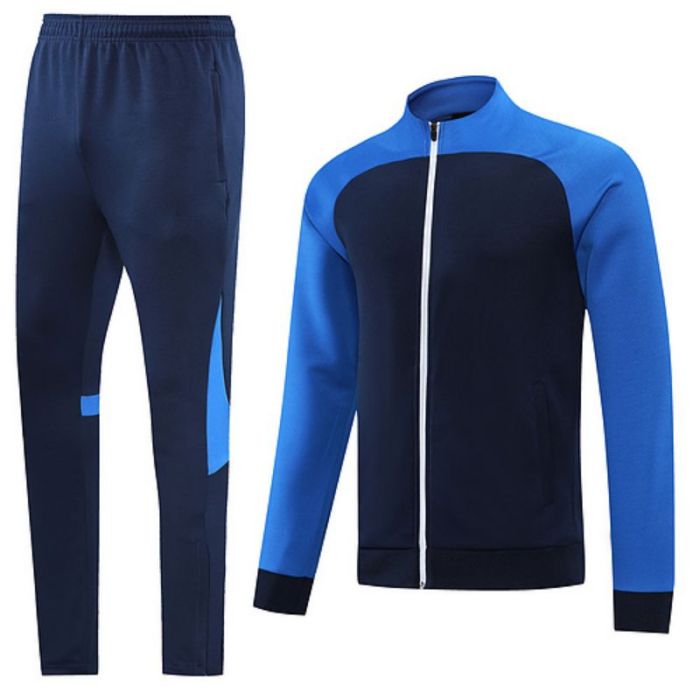 Adult Track Jacket and Pants Set Dark Blue #NJ01