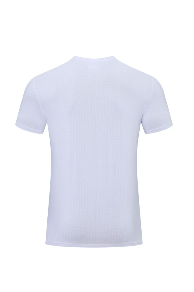 Men's Quick-dry Sports Fitness T-shirt White #201