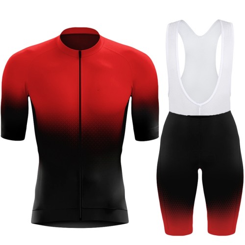 Mens Road Race Pro Team Cycling Short Sleeve Kit