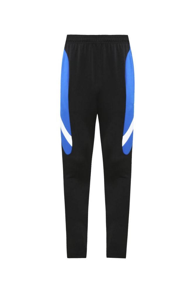 Adult Track Jacket and Pants Set Black/Blue #NJ02