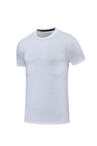 Men's Quick-dry Sports Fitness T-shirt White #202