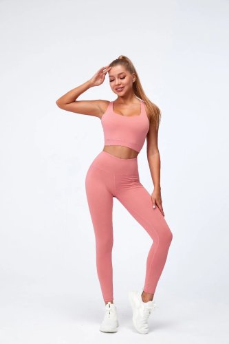 Womens Yoga Fitness Running Top and Pants Set 21113+L3029