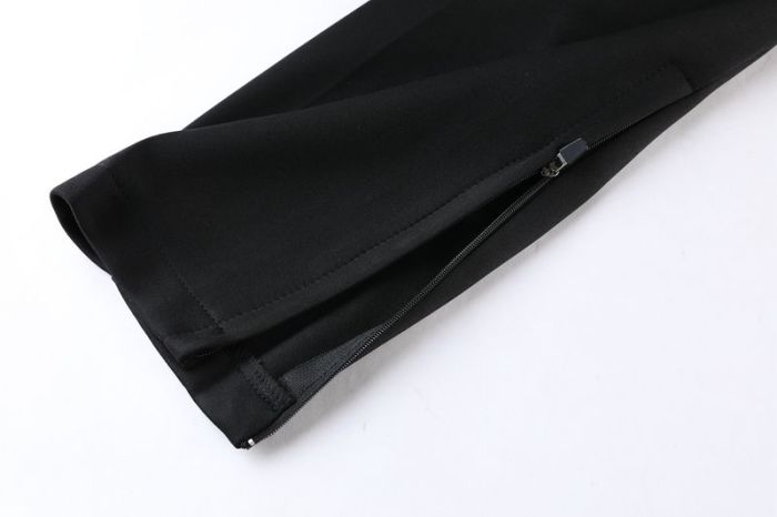 Adult Track Jacket and Pants Set Black/Purple #NJ02