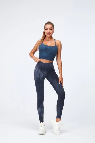 Womens Yoga Fitness Running Top and Pants Set L3032+L3033