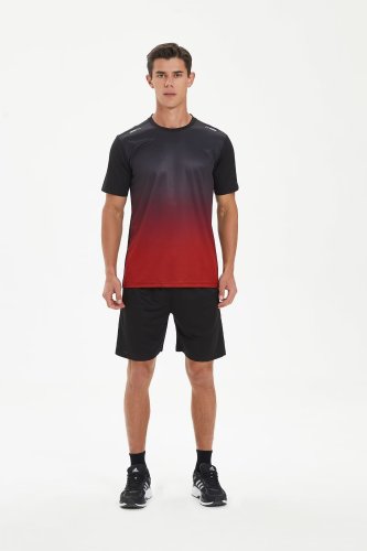 Men's Quick-dry Sports Fitness Shirt and Shorts Kit