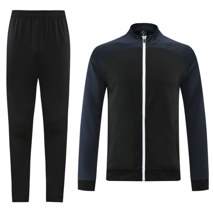 Adult Track Jacket and Pants Set Black #NJ01