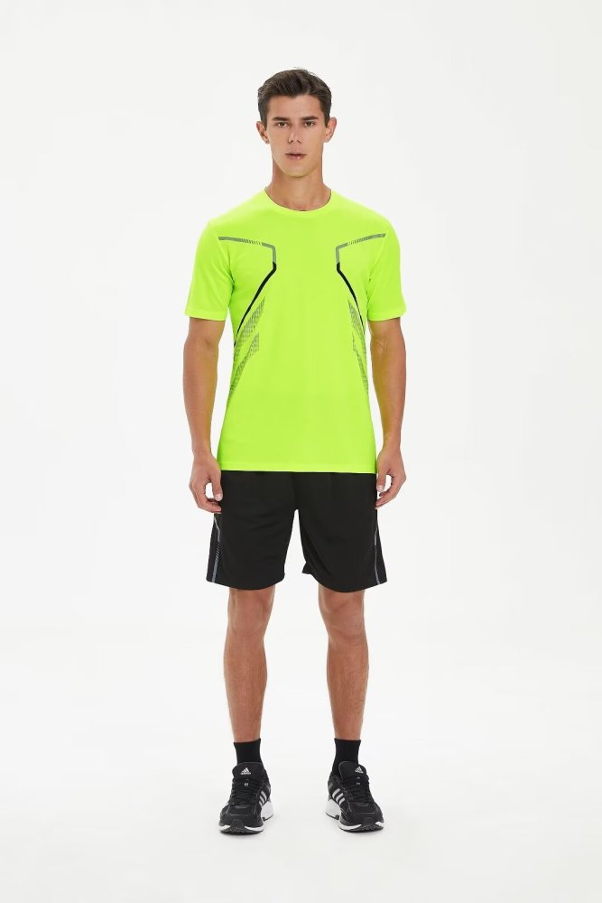 Men's Quick-dry Sports Fitness Shirt and Shorts Kit
