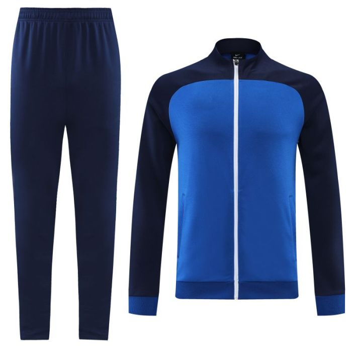 Adult Track Jacket and Pants Set Blue #NJ01