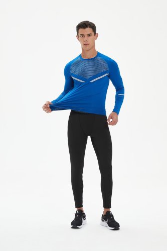 Men's Quick-dry Sports Fitness Top and Pants Set