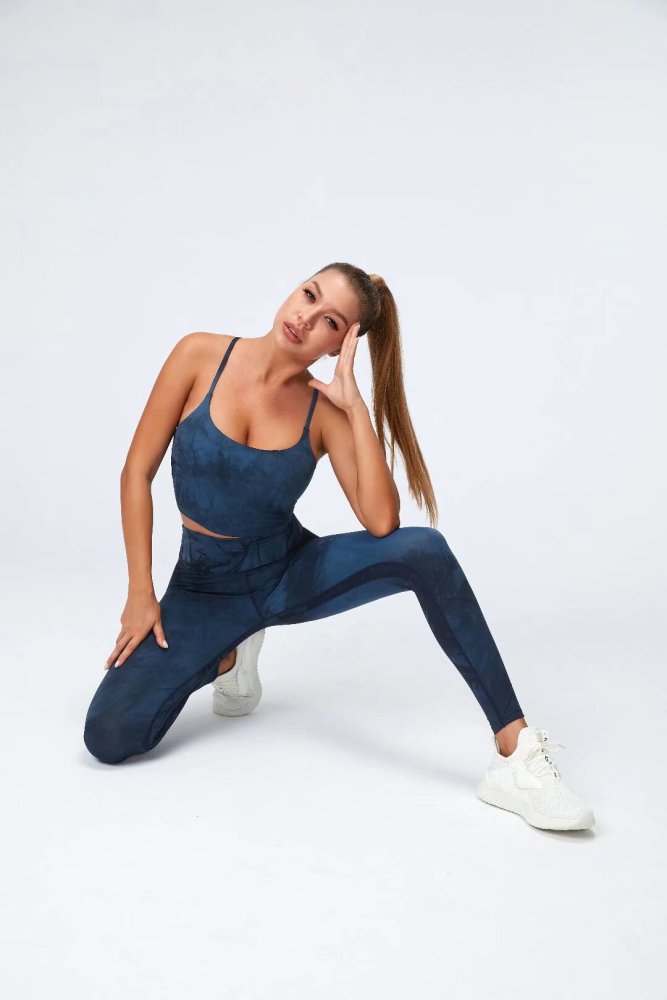 Womens Yoga Fitness Running Top and Pants Set L3035+L3033