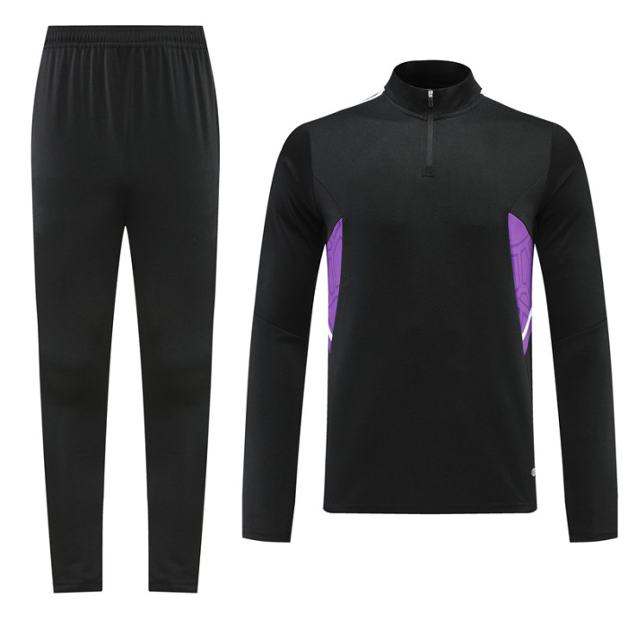 Adult Half-Zip Training Top and Pants Set #B201