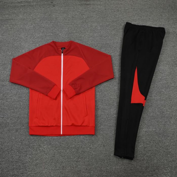 Adult Track Jacket and Pants Set Red #NJ01