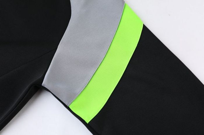 Adult Track Jacket and Pants Set Black/Gray #NJ02