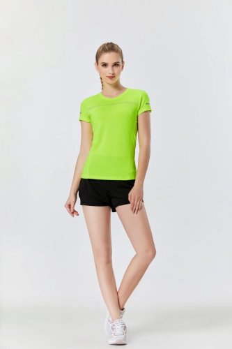Women's Quick-dry Sports Fitness Top and Shorts Kit