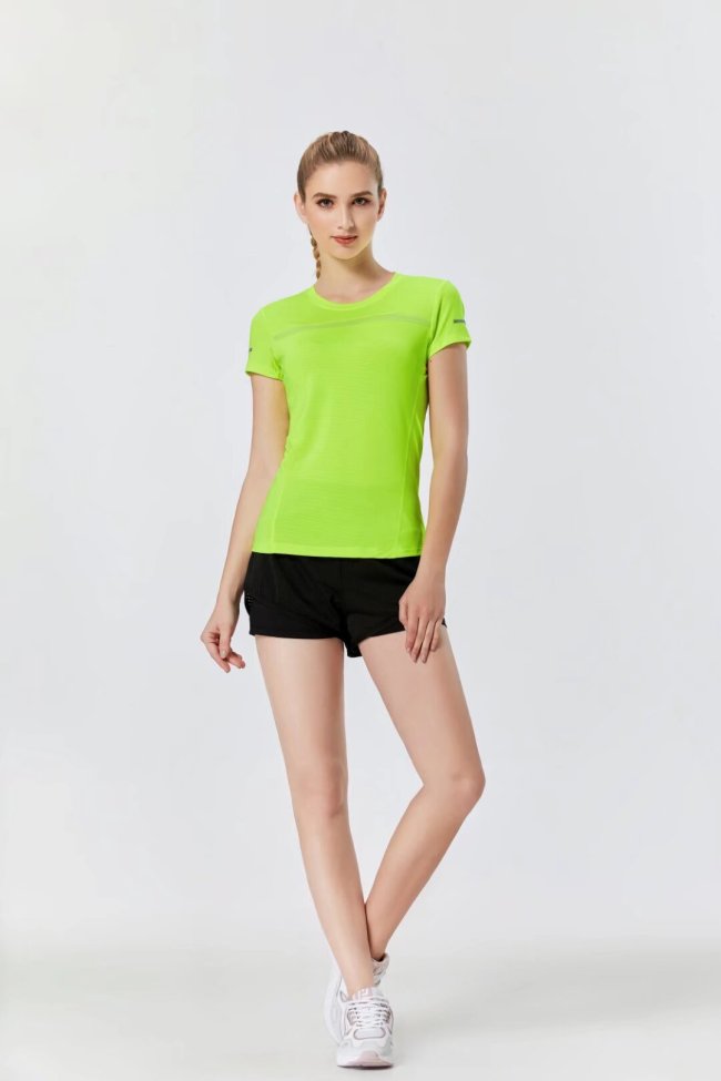 Women's Quick-dry Sports Fitness Top and Shorts Kit