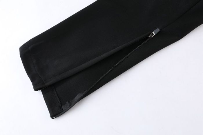 Adult Track Jacket and Pants Set Black #NJ01