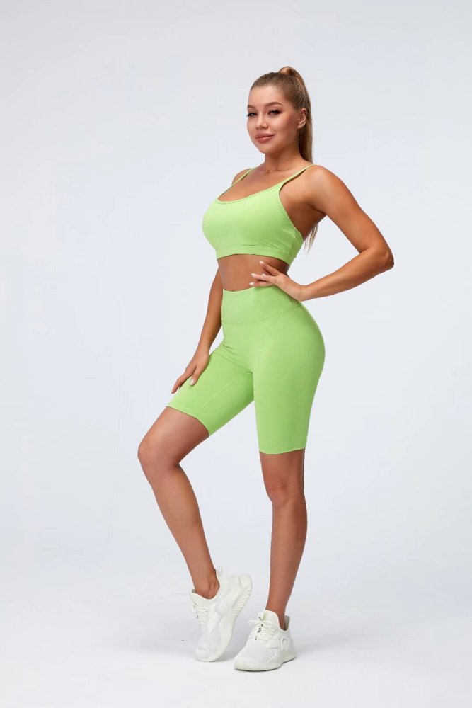 Womens Yoga Fitness Running Top and Pants Set 21108+L3005