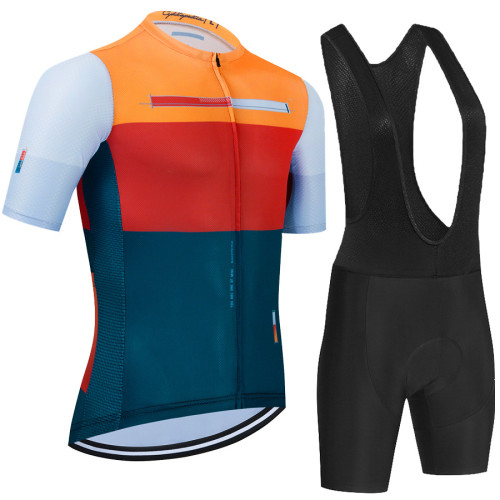 Mens Road Race Pro Team Cycling Short Sleeve Kit